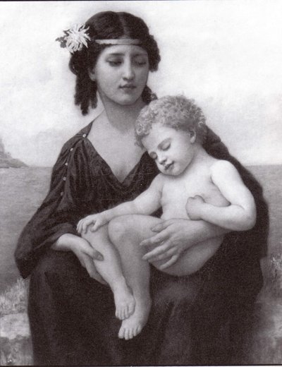 By the Seashore by Elizabeth Jane Gardner Bouguereau